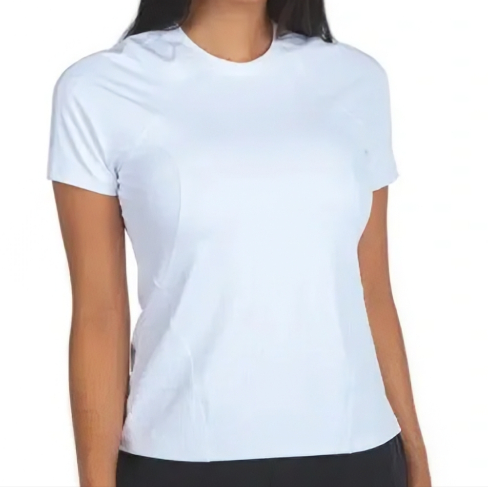 NWT Spyder White Ribbed Tee